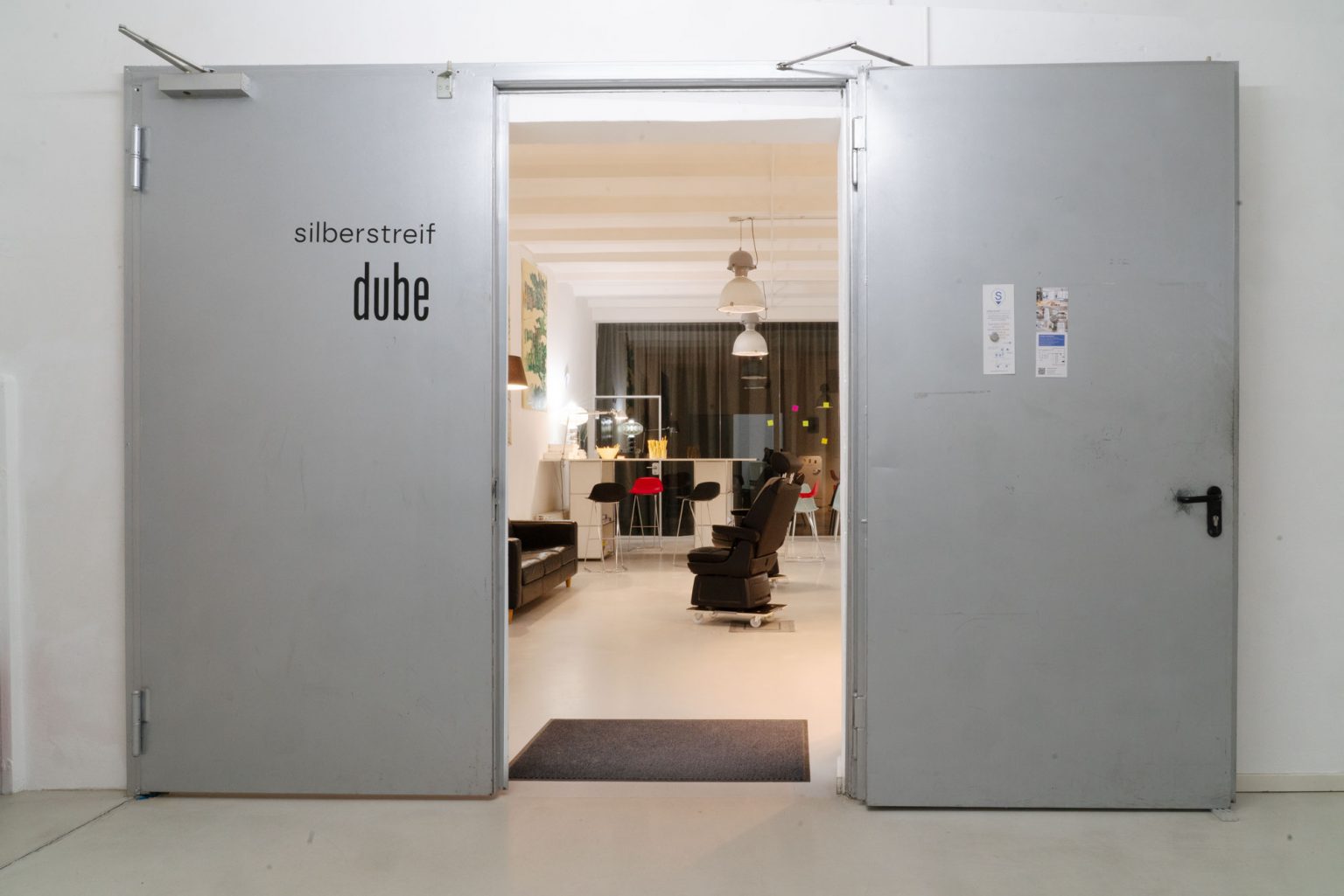 Workshop-Raum-mieten-Tür